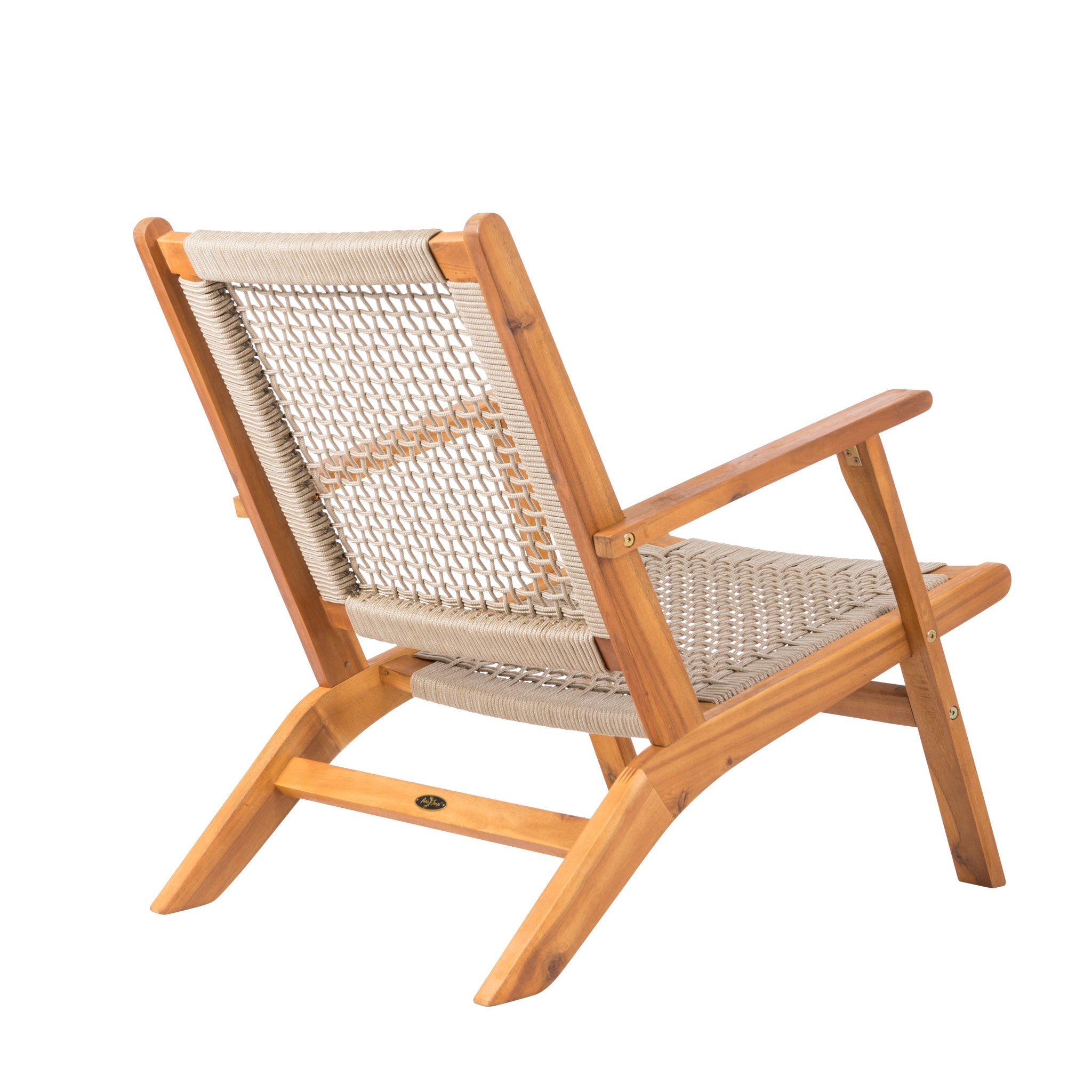 Balkene Home Vega Natural Stain Outdoor Chair | 62773