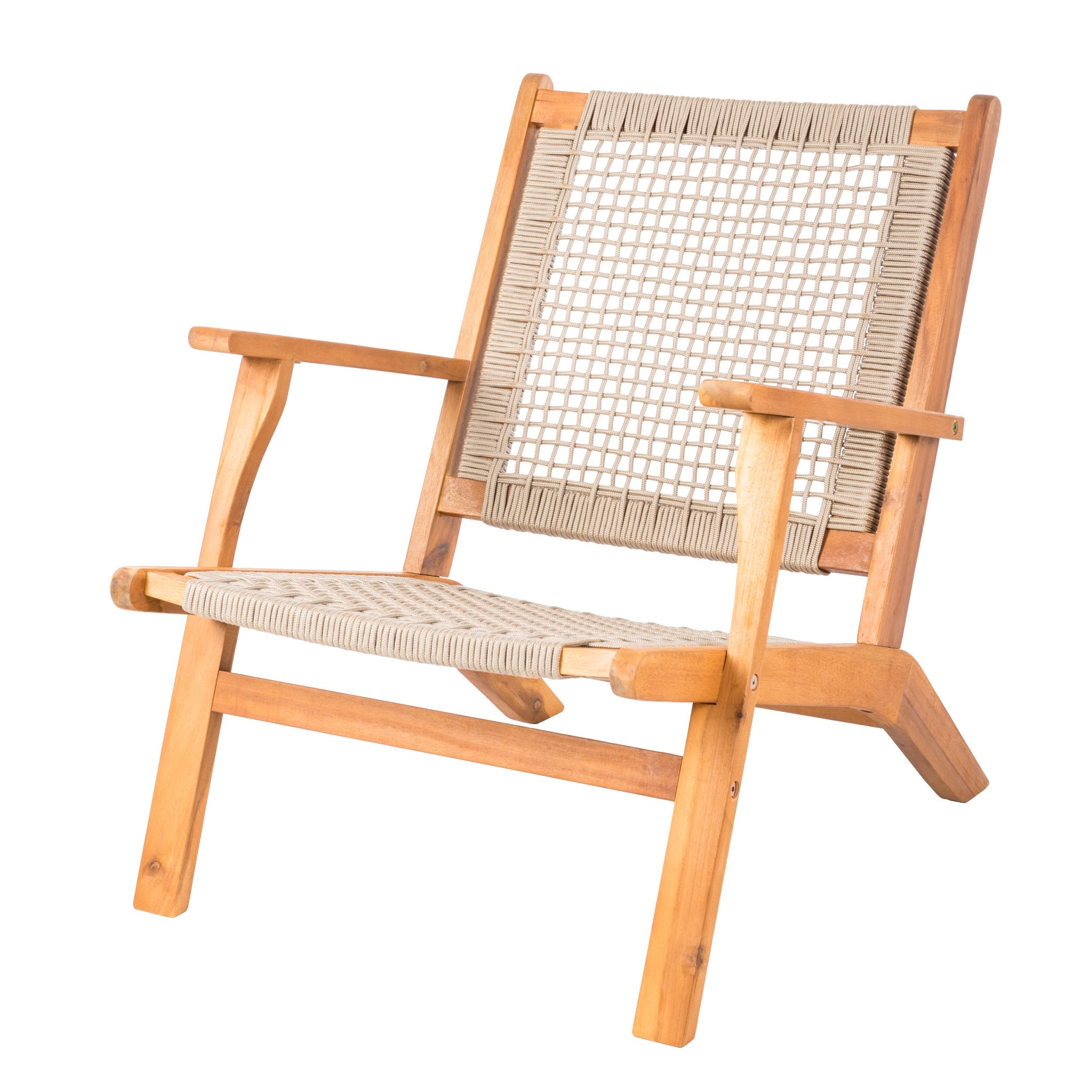 Balkene Home Vega Natural Stain Outdoor Chair | 62773