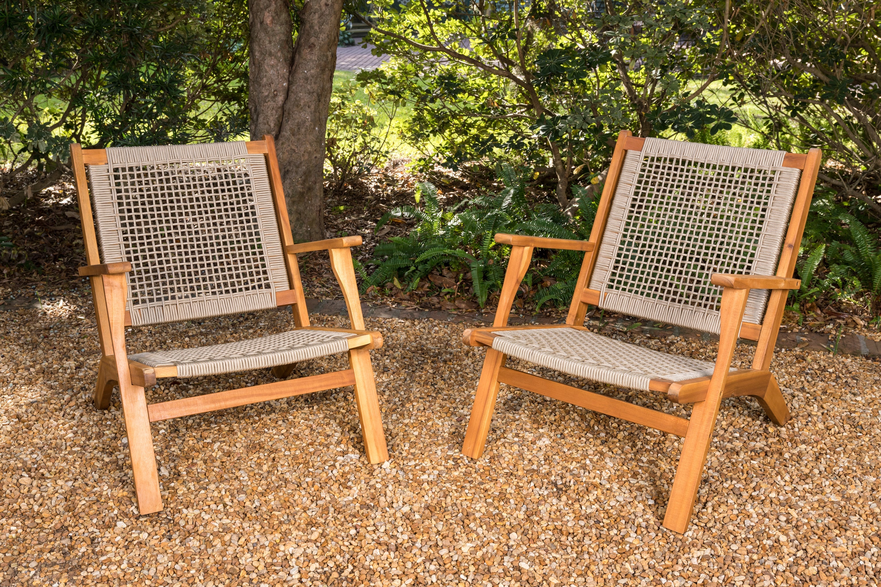 Balkene Home Vega Natural Stain Outdoor Chair | 62773