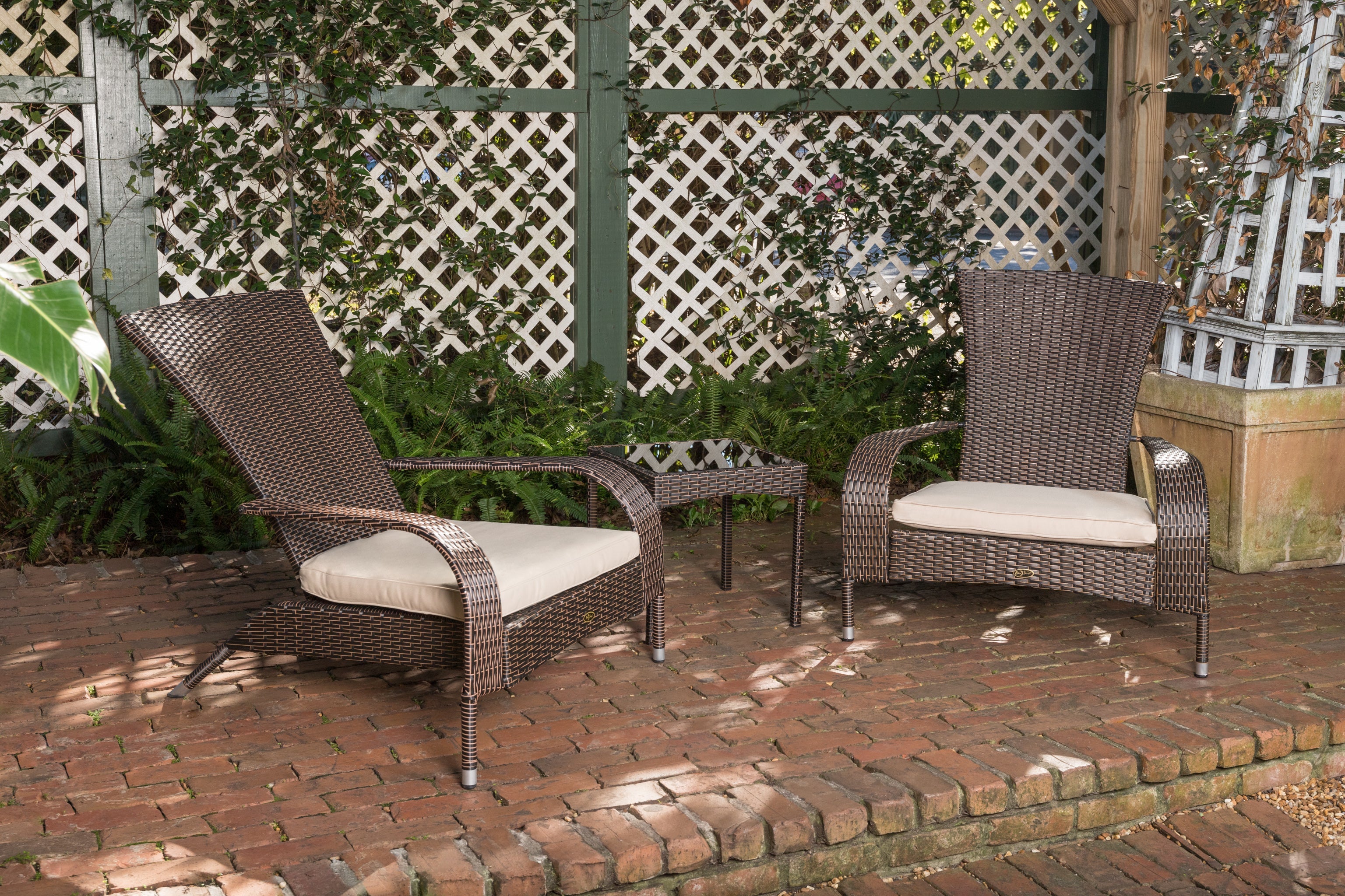 Balkene Home Coconino Wicker Chat Set | 62966