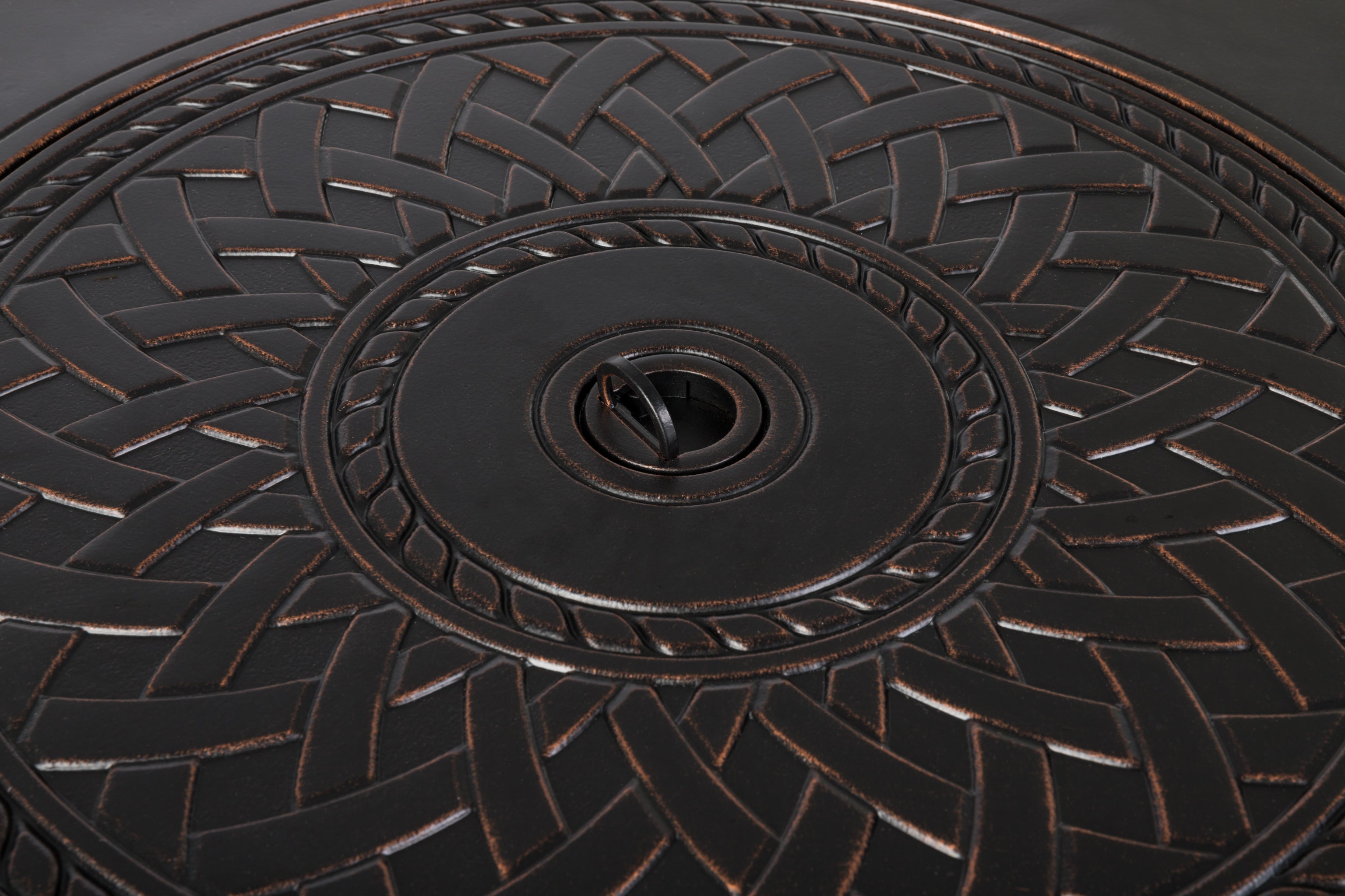 Fire Sense Wagner Aluminum Round LPG Fire Pit | 62988