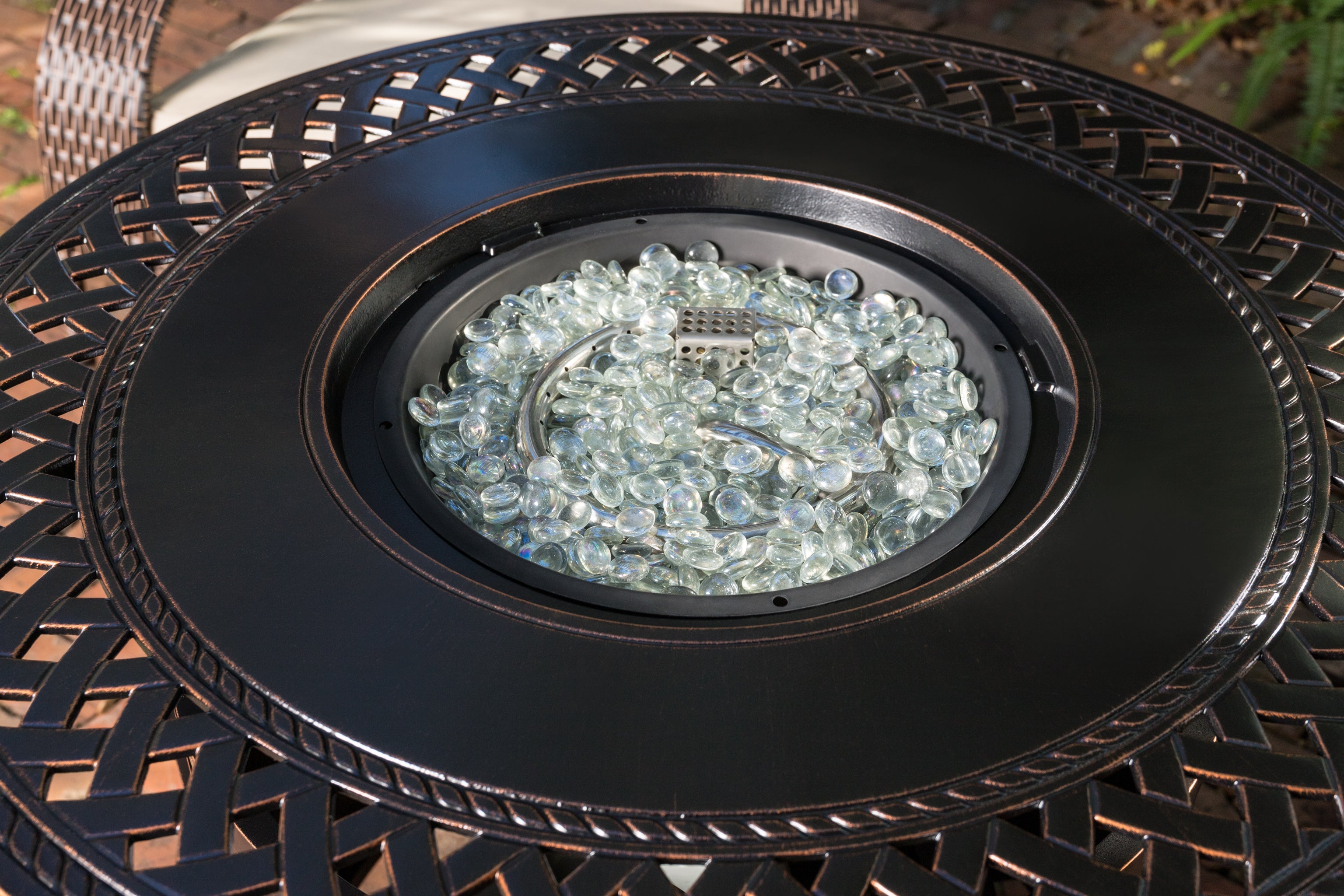 Fire Sense Wagner Aluminum Round LPG Fire Pit | 62988