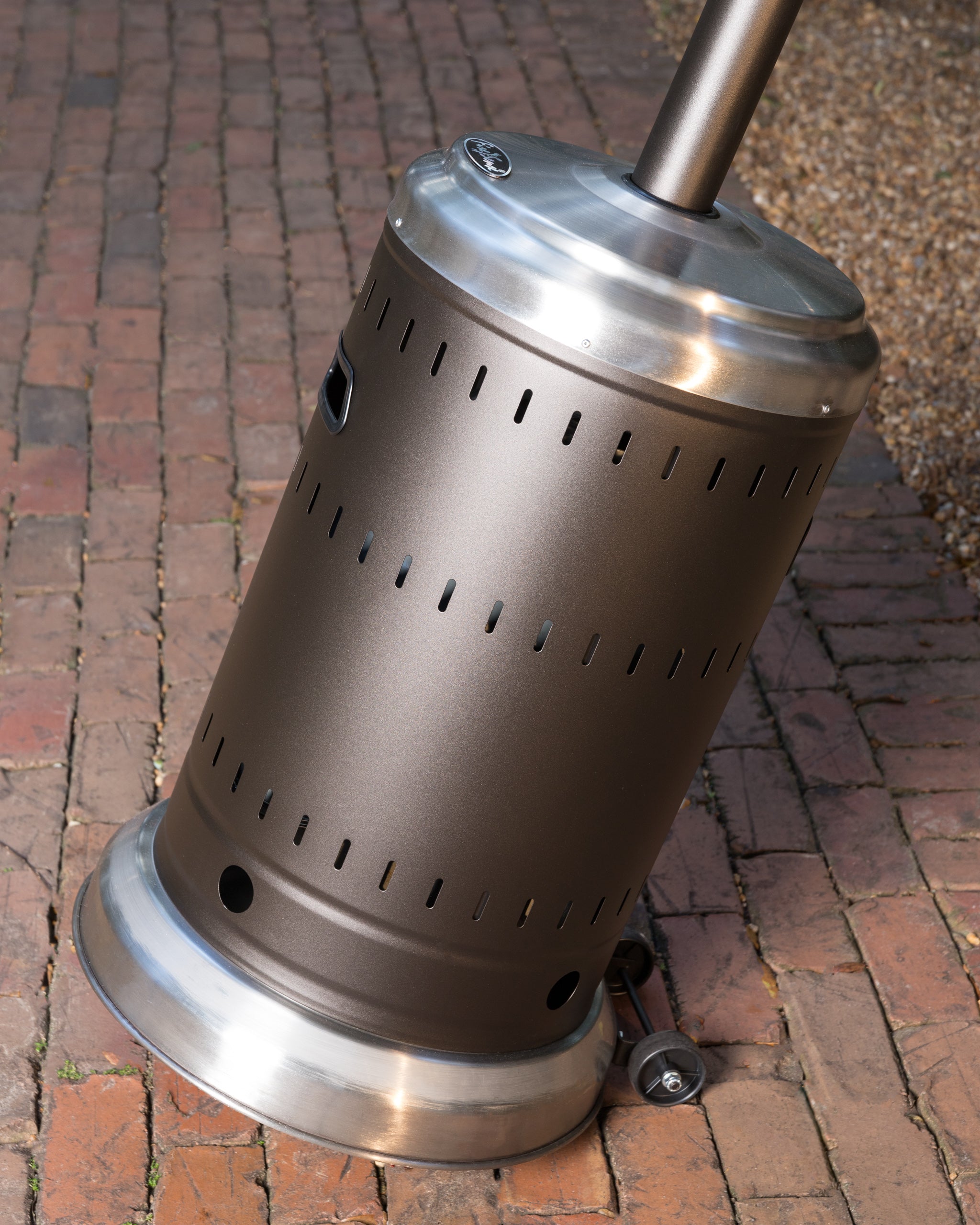 Fire Sense Ash and Stainless Steel Finish Patio Heater | 63010