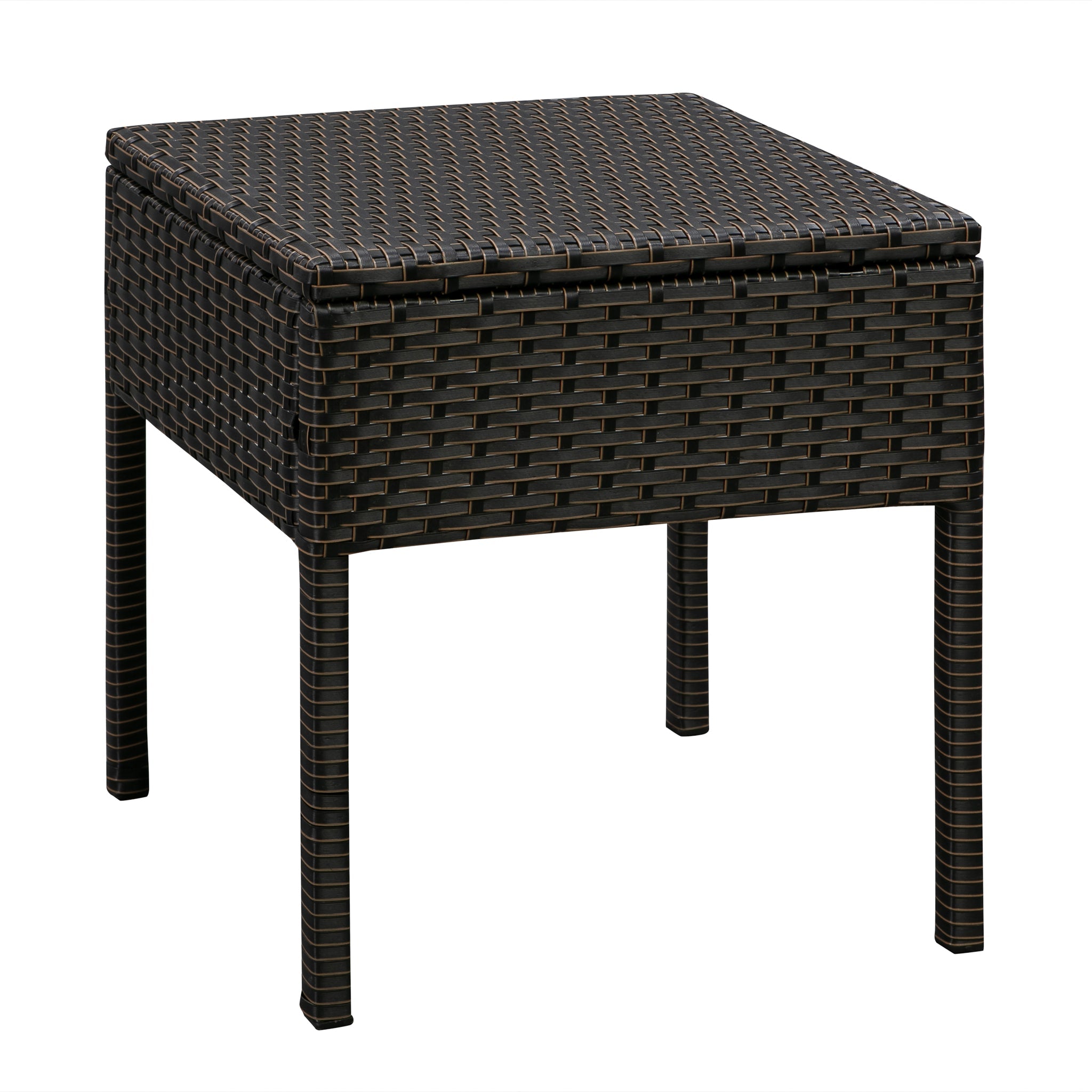 Balkene Home Bern Balcony Chat Set in Mocha Wicker | 63358