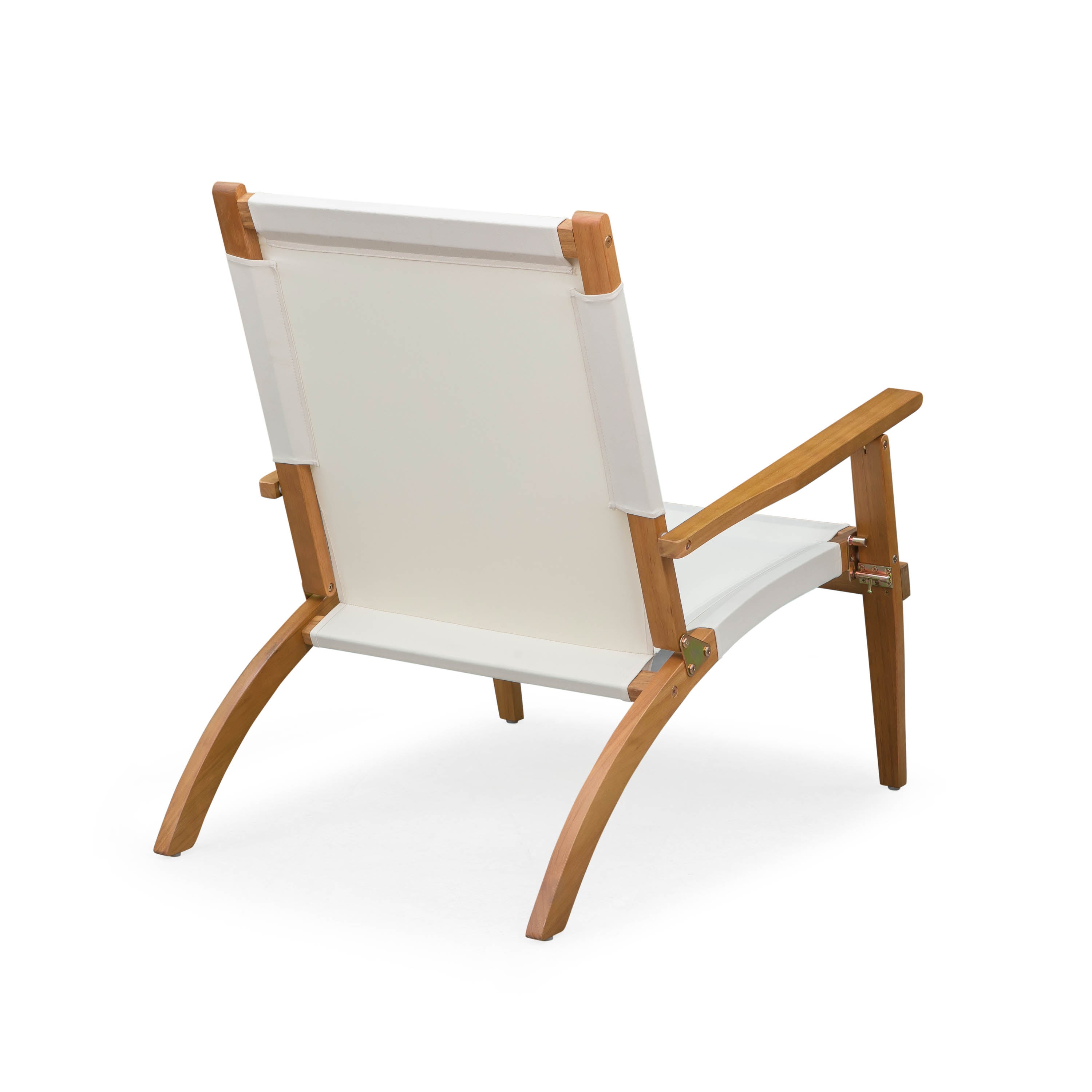 Balkene Home Walker Outdoor Wooden Folding Lounge Chair | 63750