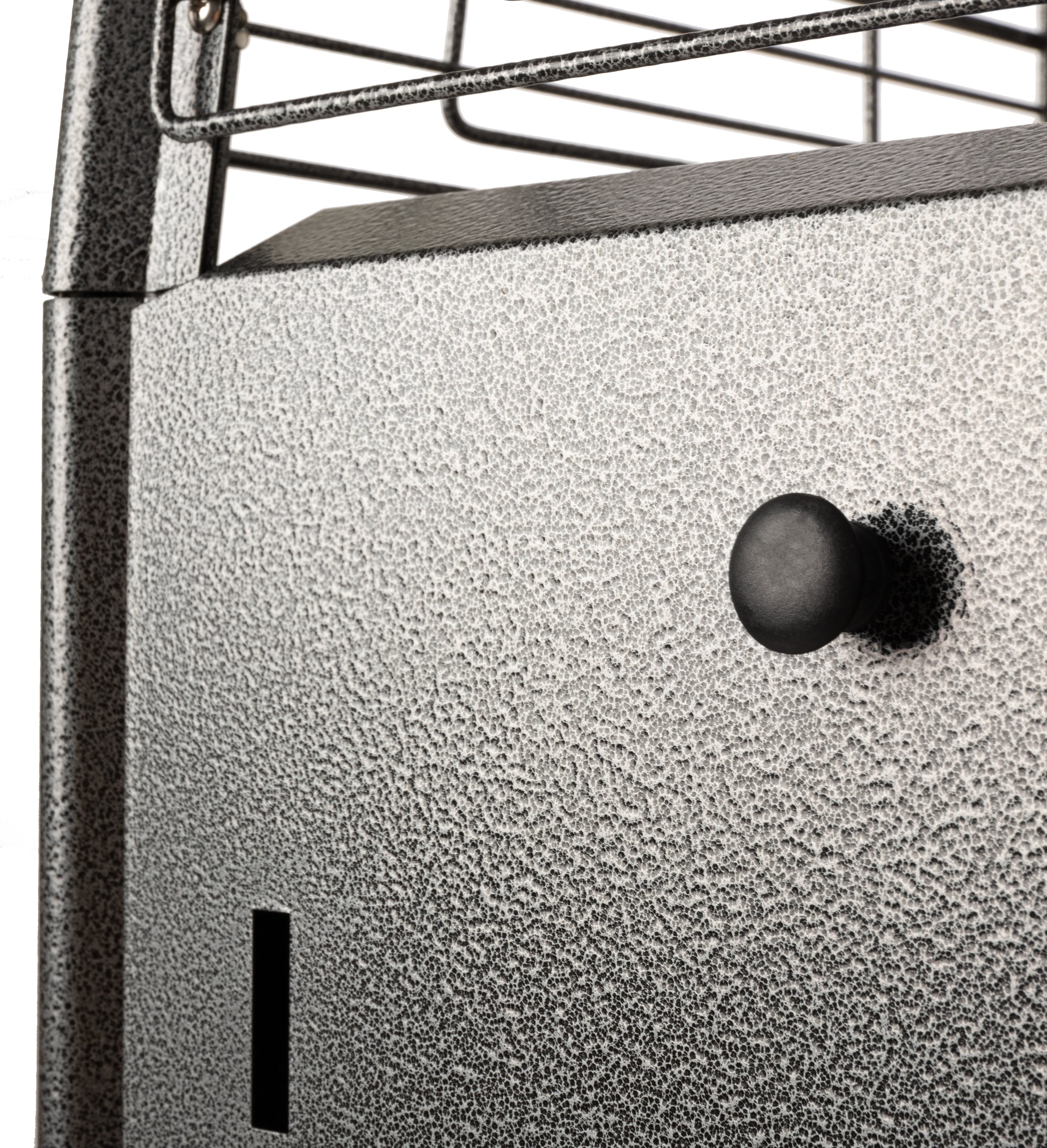 Fire Sense Square Pyramid Flame Patio Heater in Hammered Platinum | 64381