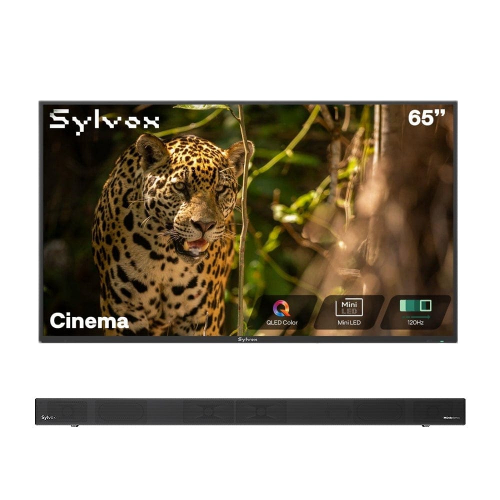 Sylvox Cinema 65" Helio QLED 120HZ Outdoor TV(2000Nits)-2025 Model