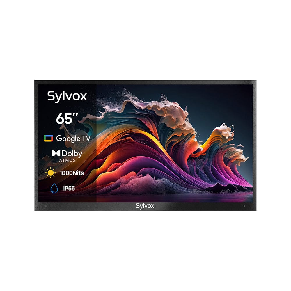 SYLVOX 65" Advanced QLED Google Outdoor TV - 2024 Deck Pro QLED 2.0