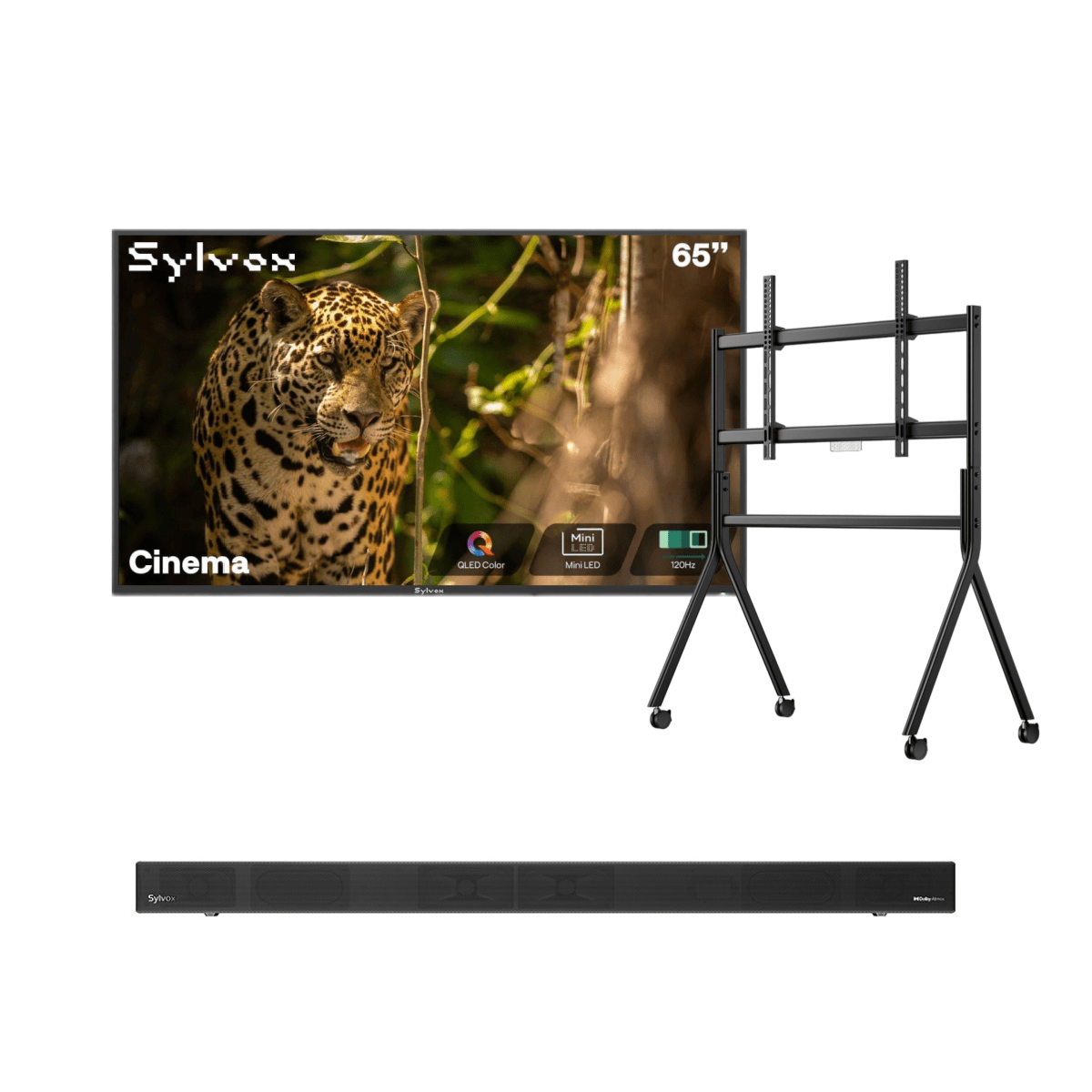Sylvox Cinema 75" Helio QLED 120HZ Outdoor TV(2000Nits)-2025 Model