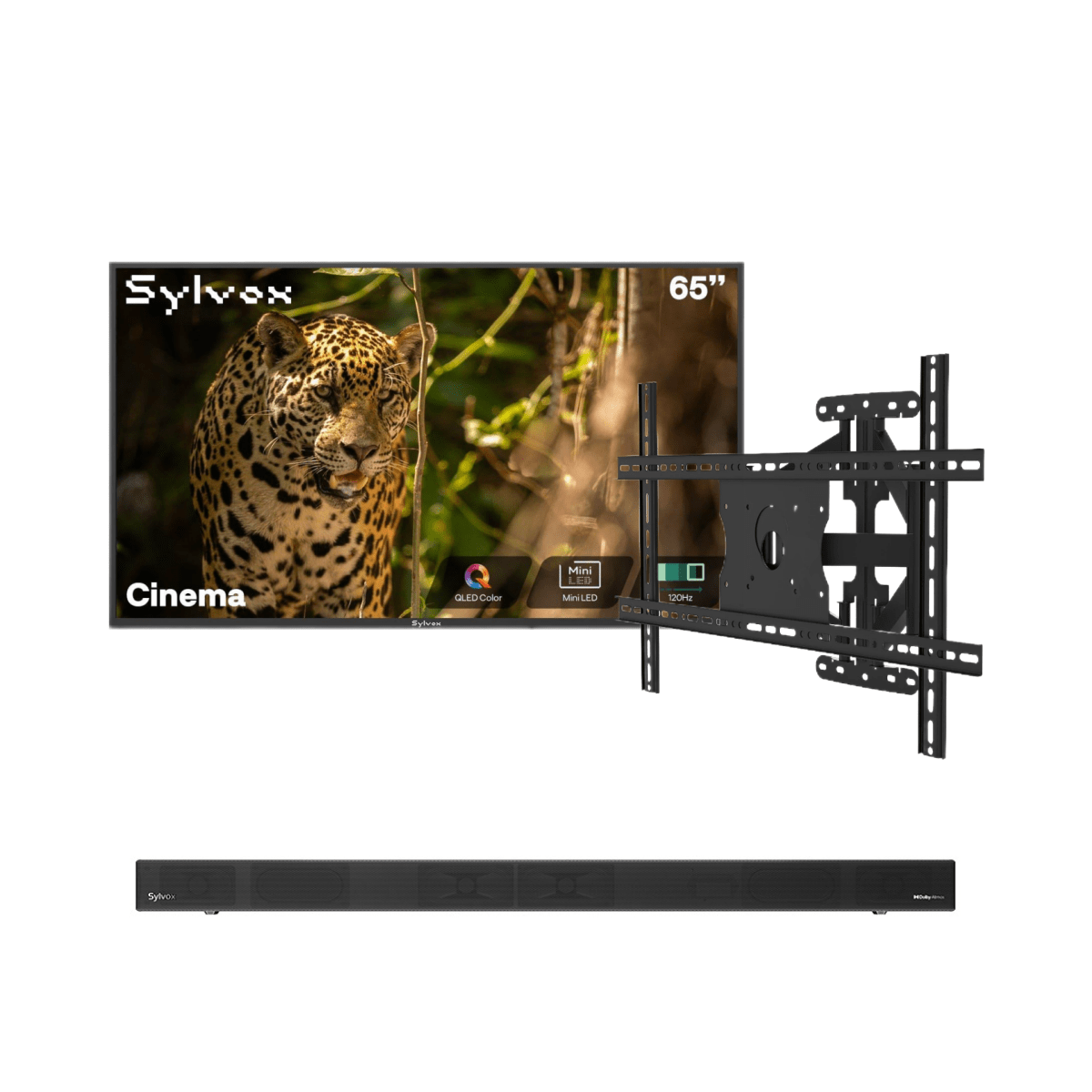 Sylvox Cinema 75" Helio QLED 120HZ Outdoor TV(2000Nits)-2025 Model