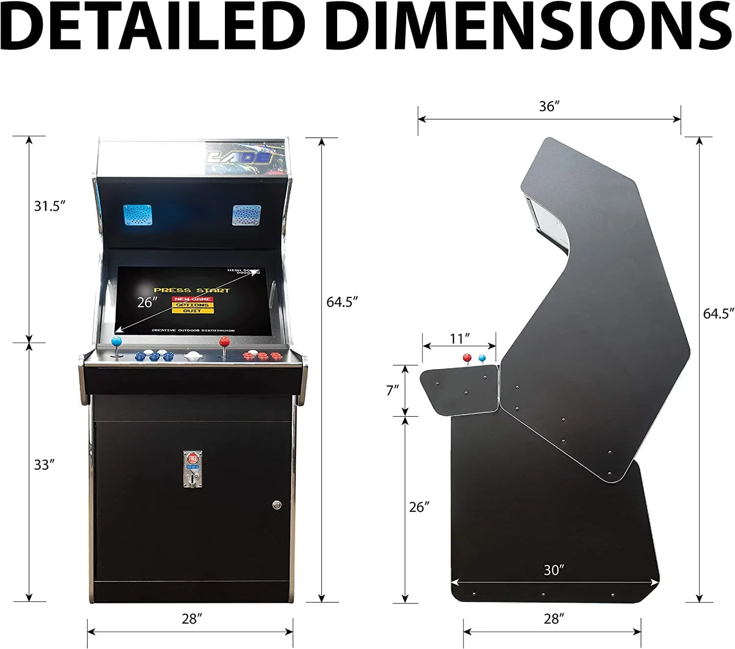 Creative Arcades 2P Hunchback Stand Up Arcade Machine