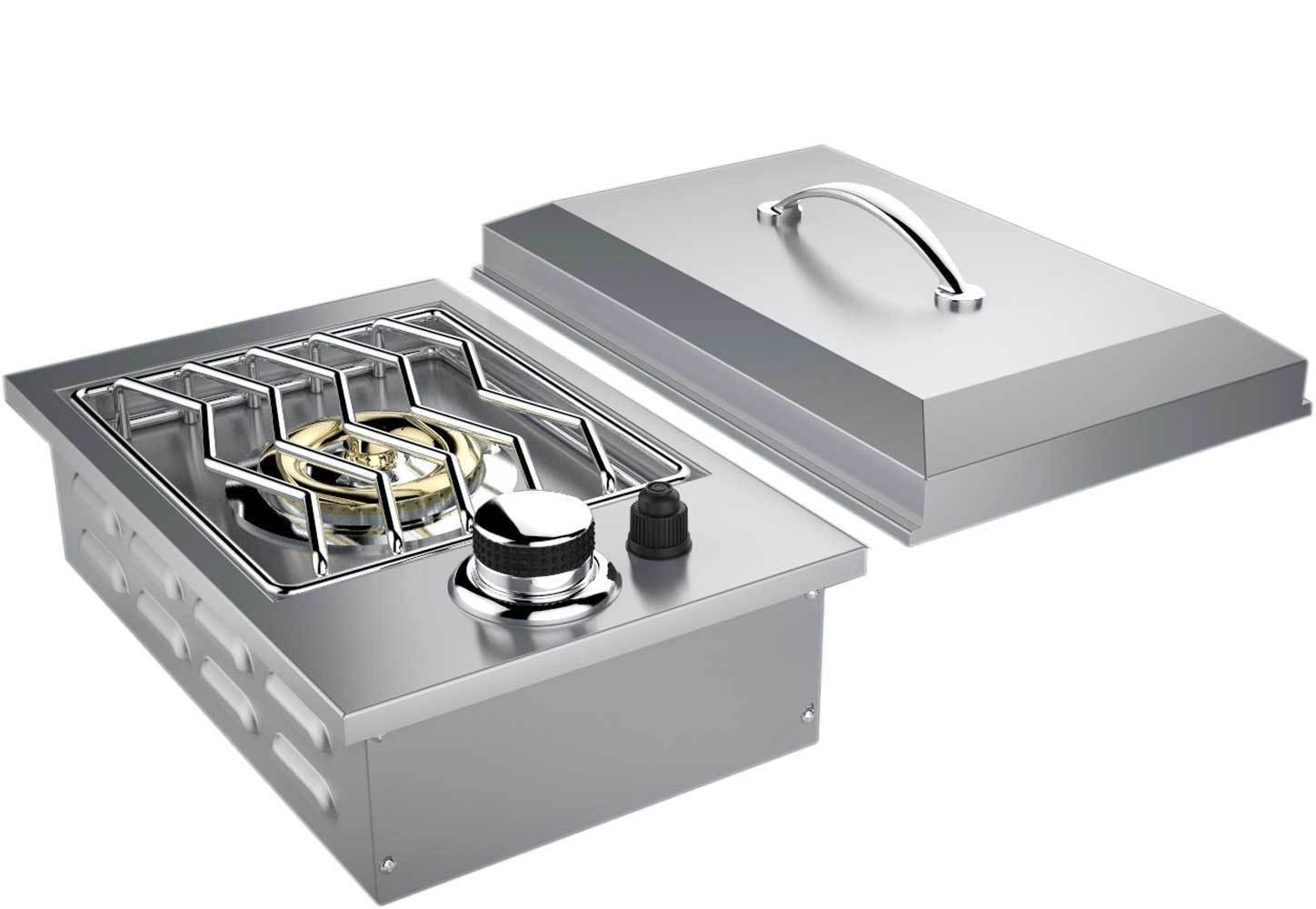 Sunstone Grills 3″ Drop-in Single Burner-1SSB