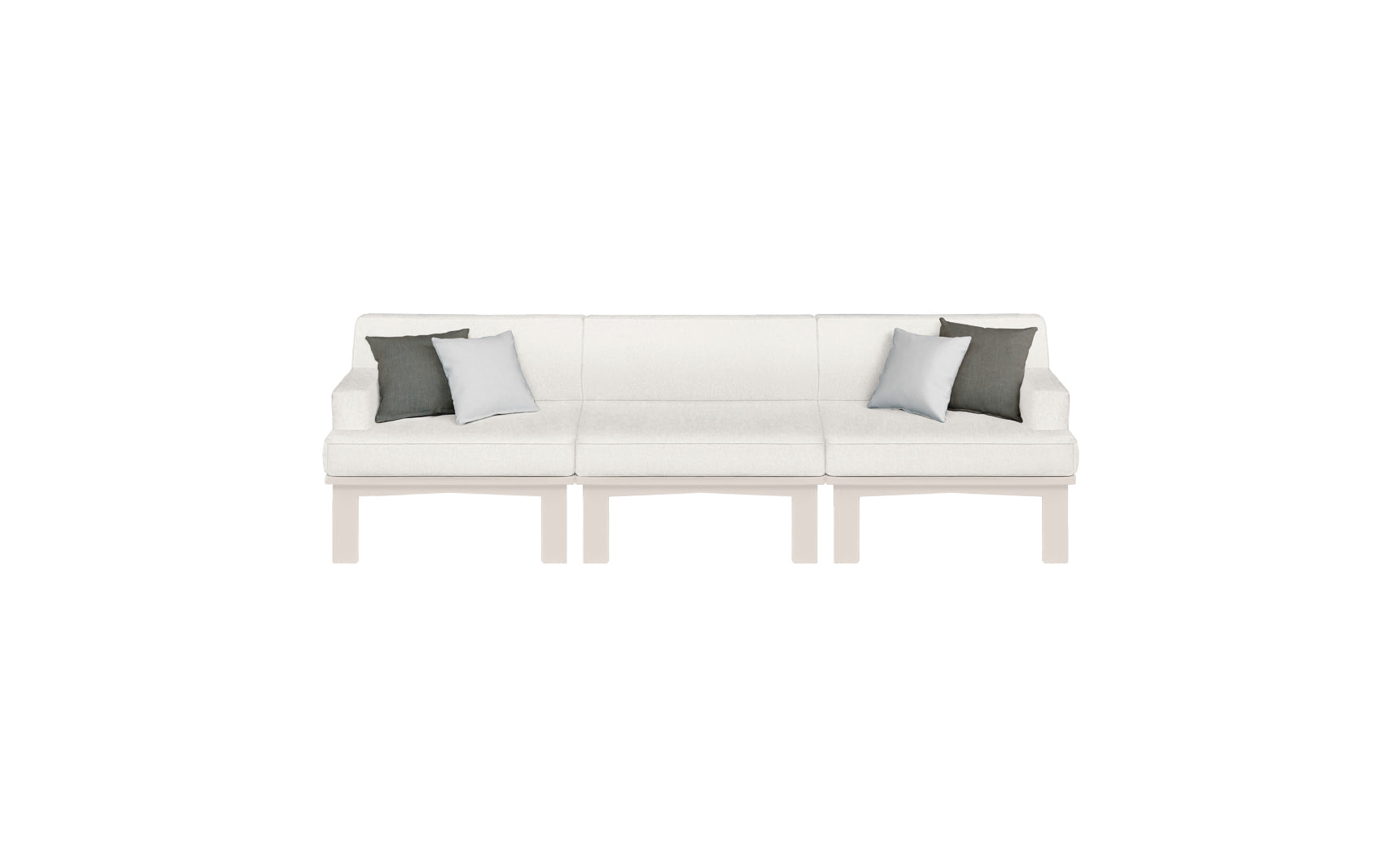 Ledge Mainstay Sectional 3 Piece Sofa