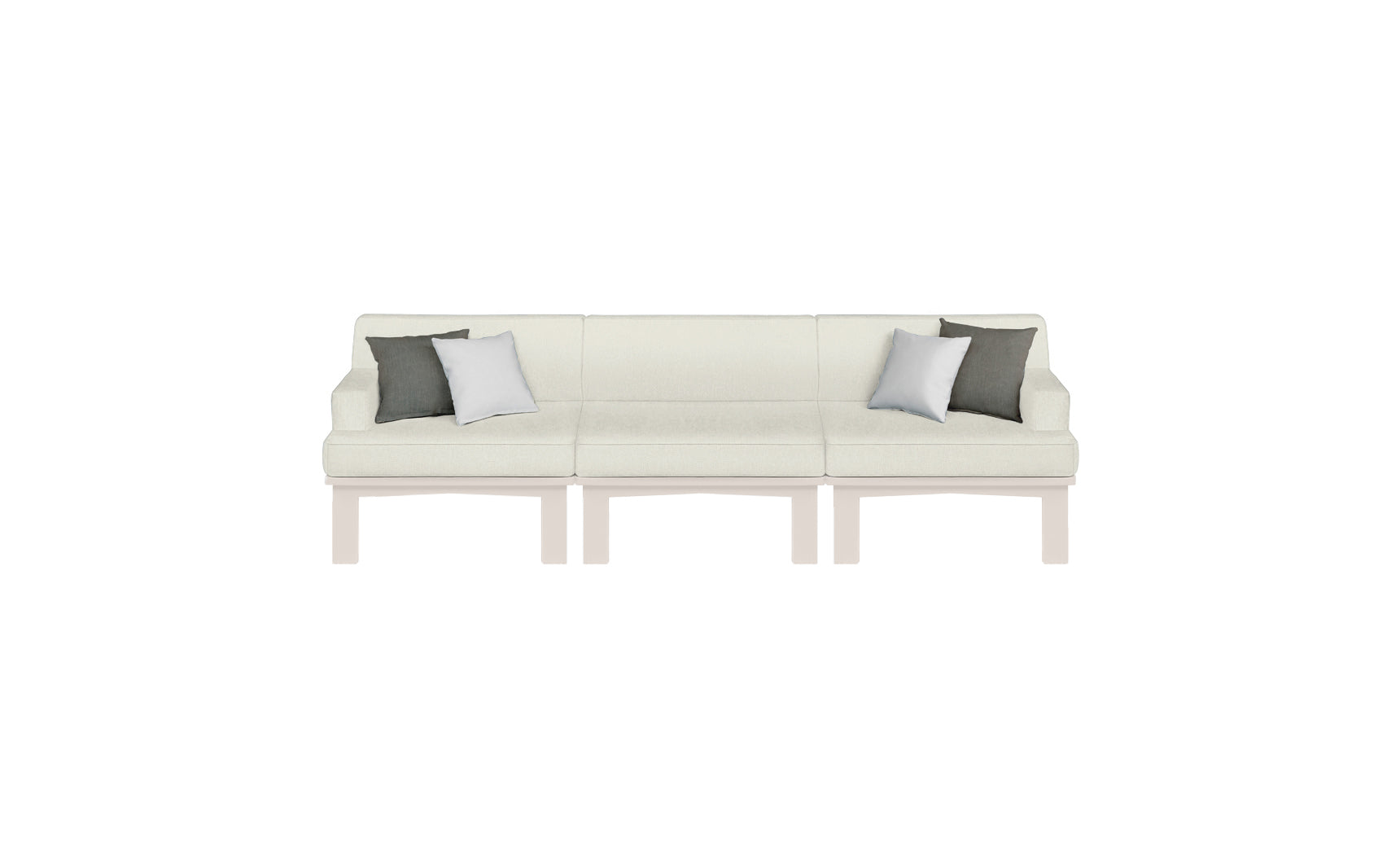 Ledge Mainstay Sectional 3 Piece Sofa
