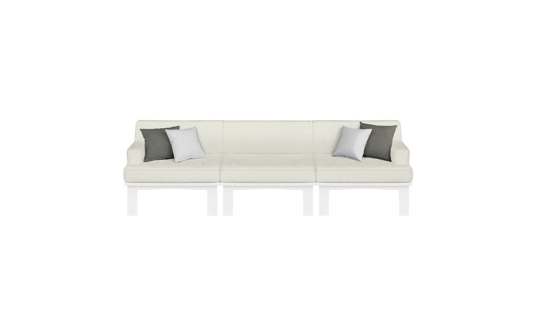 Ledge Mainstay Sectional 3 Piece Sofa