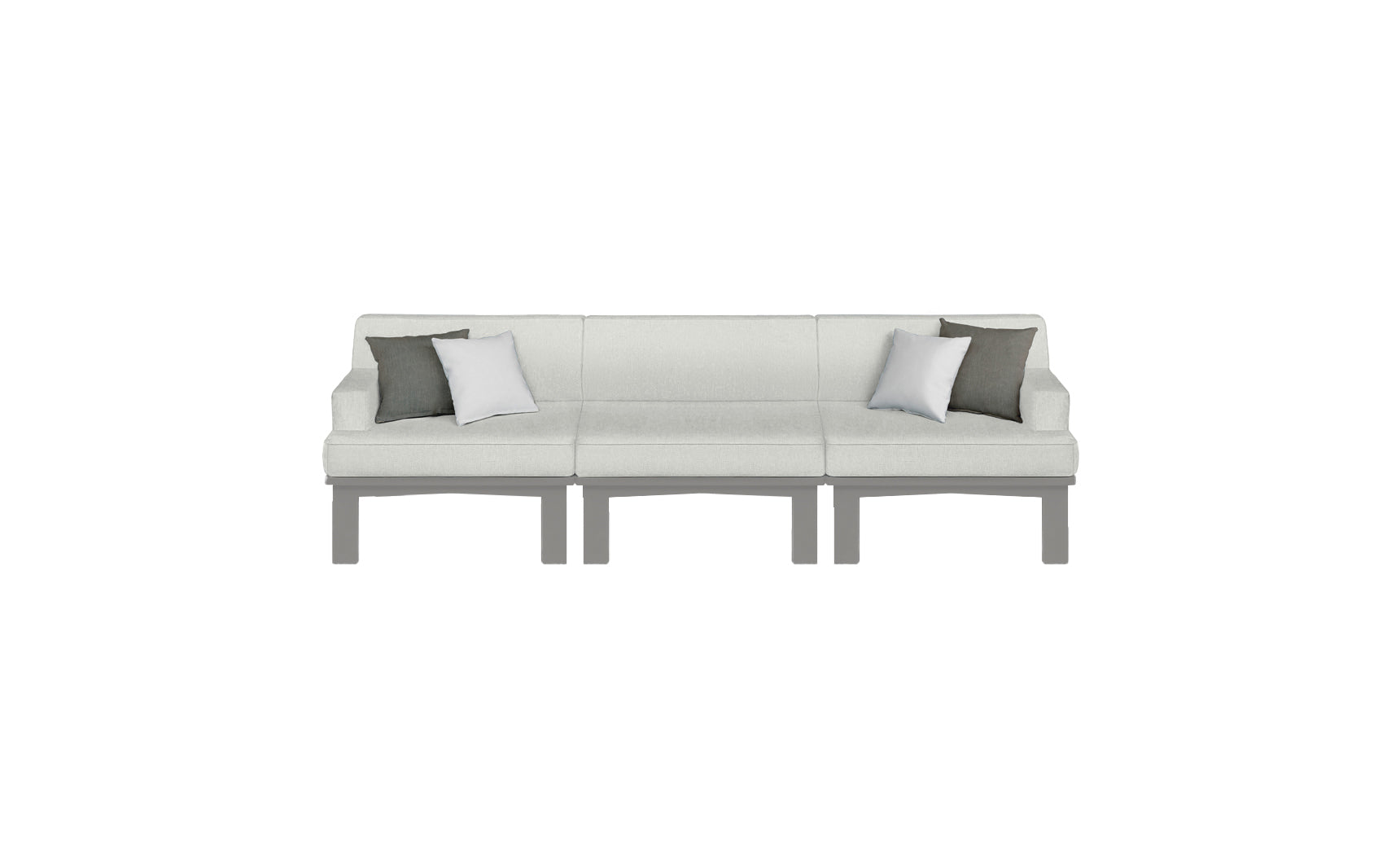 Ledge Mainstay Sectional 3 Piece Sofa