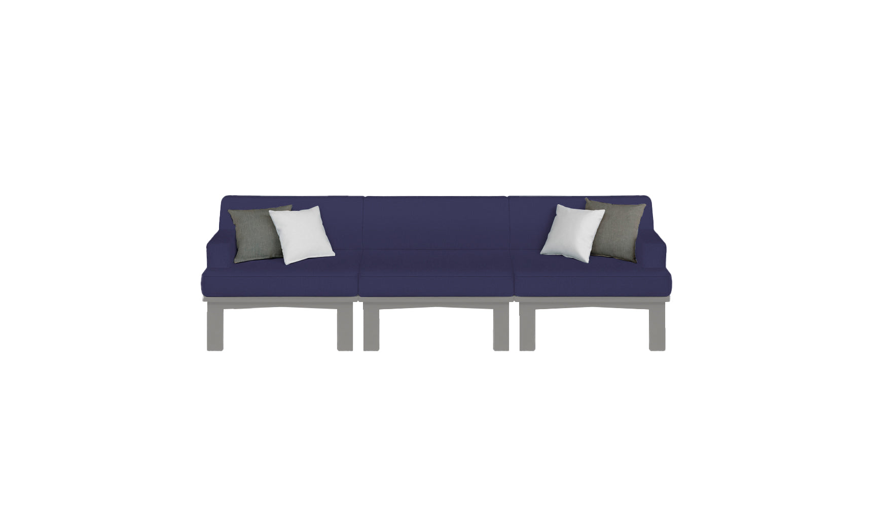 Ledge Mainstay Sectional 3 Piece Sofa