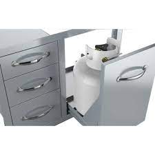 Sunstone Classic Triple Drawer & Liquid Propane Gas Tank Storage - A-LPCTD30