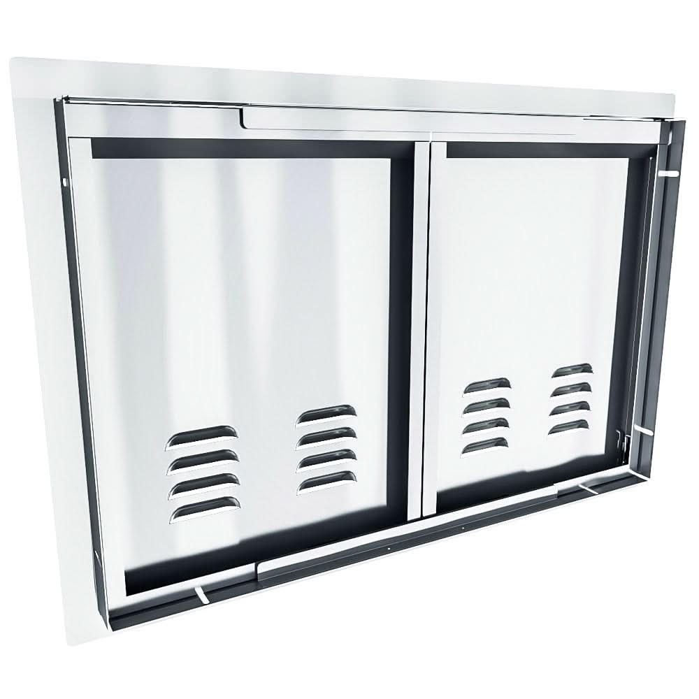 Sunstone 30 Inch Aruba Series Vented Double Doors - ARU-DDV30