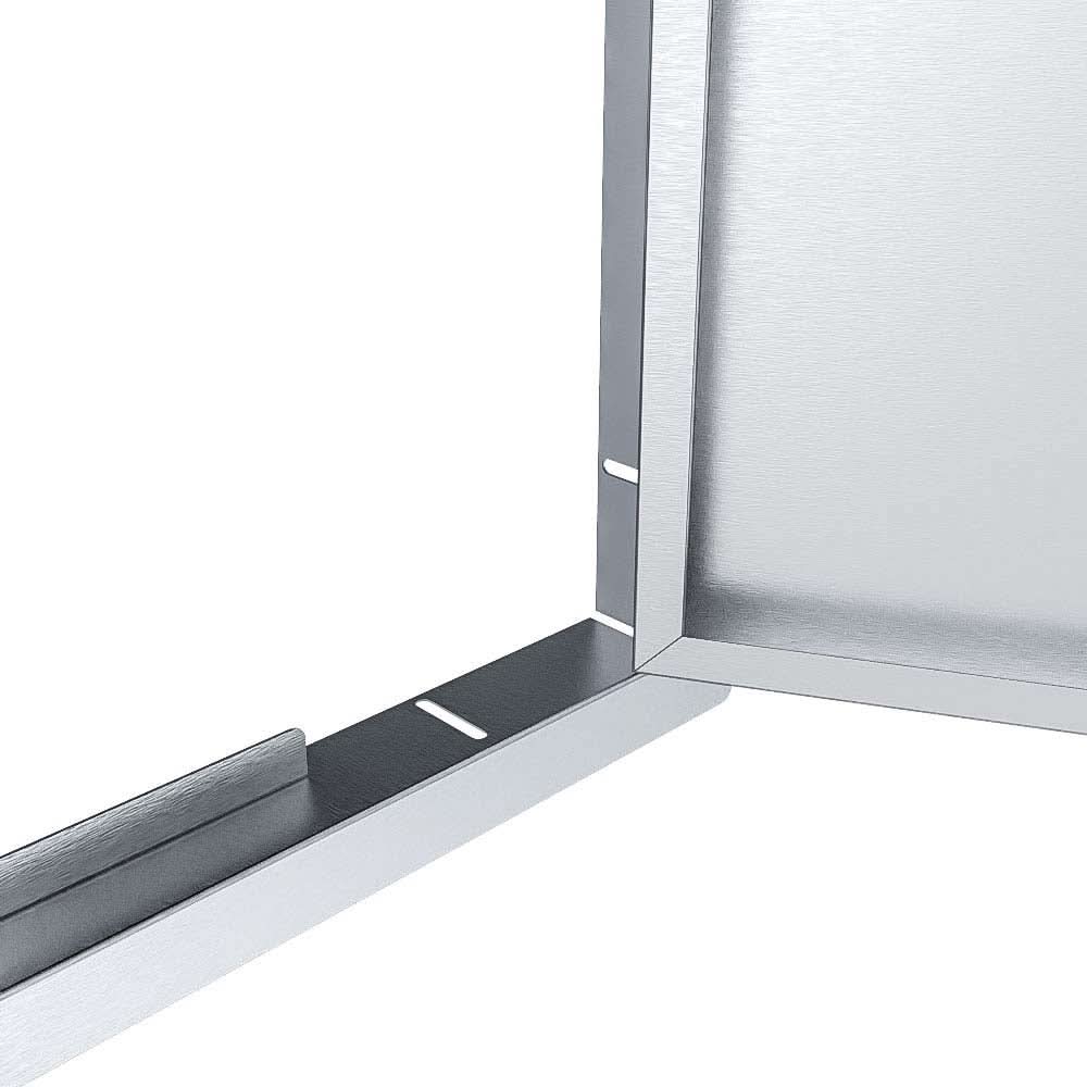 Sunstone 16 Inch Aruba Series Left Swing Door Works with Propane Tanks - ARU-DV16