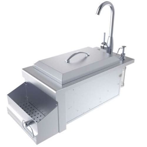 Sunstone Ruby Stainless Steel Built In Bar - B-RBC14