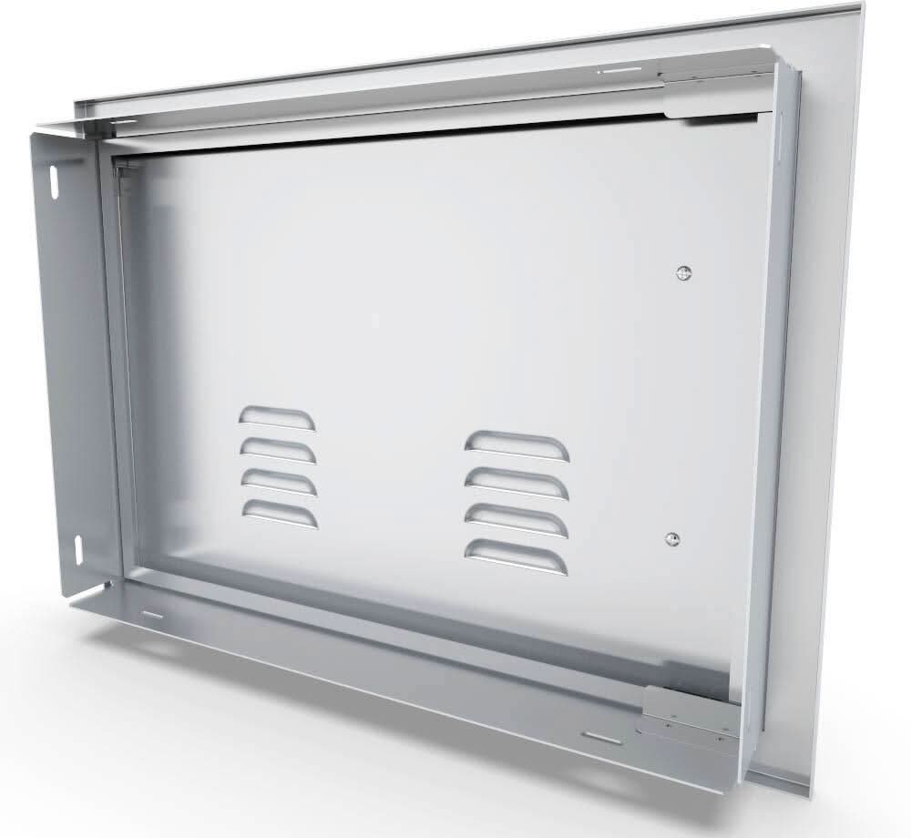 Sunstone Signature Beveled Right Hinge Single with Vents - BA-VDHR1420