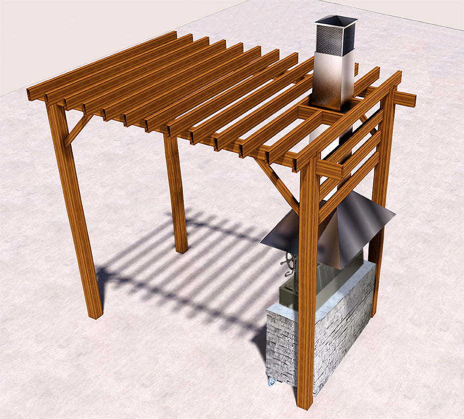Tagwood BBQ Smoke Hood -- BBQ24SS