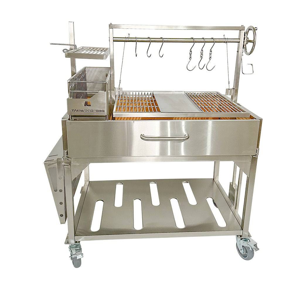 Tagwood BBQ XL Argentine Santa Maria Wood Fire & Charcoal Gaucho Grill | BBQ23SS -
