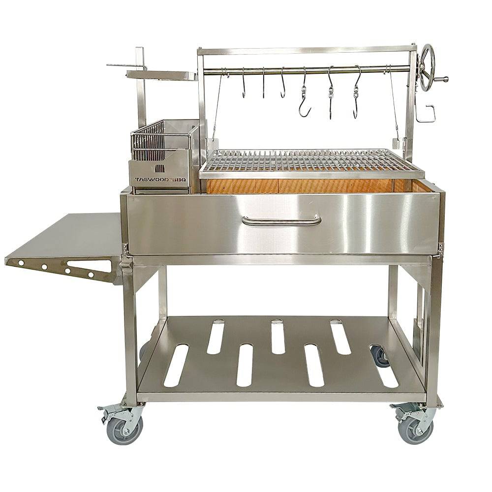 Tagwood BBQ XL Argentine Santa Maria Wood Fire & Charcoal Gaucho Grill | BBQ23SS -