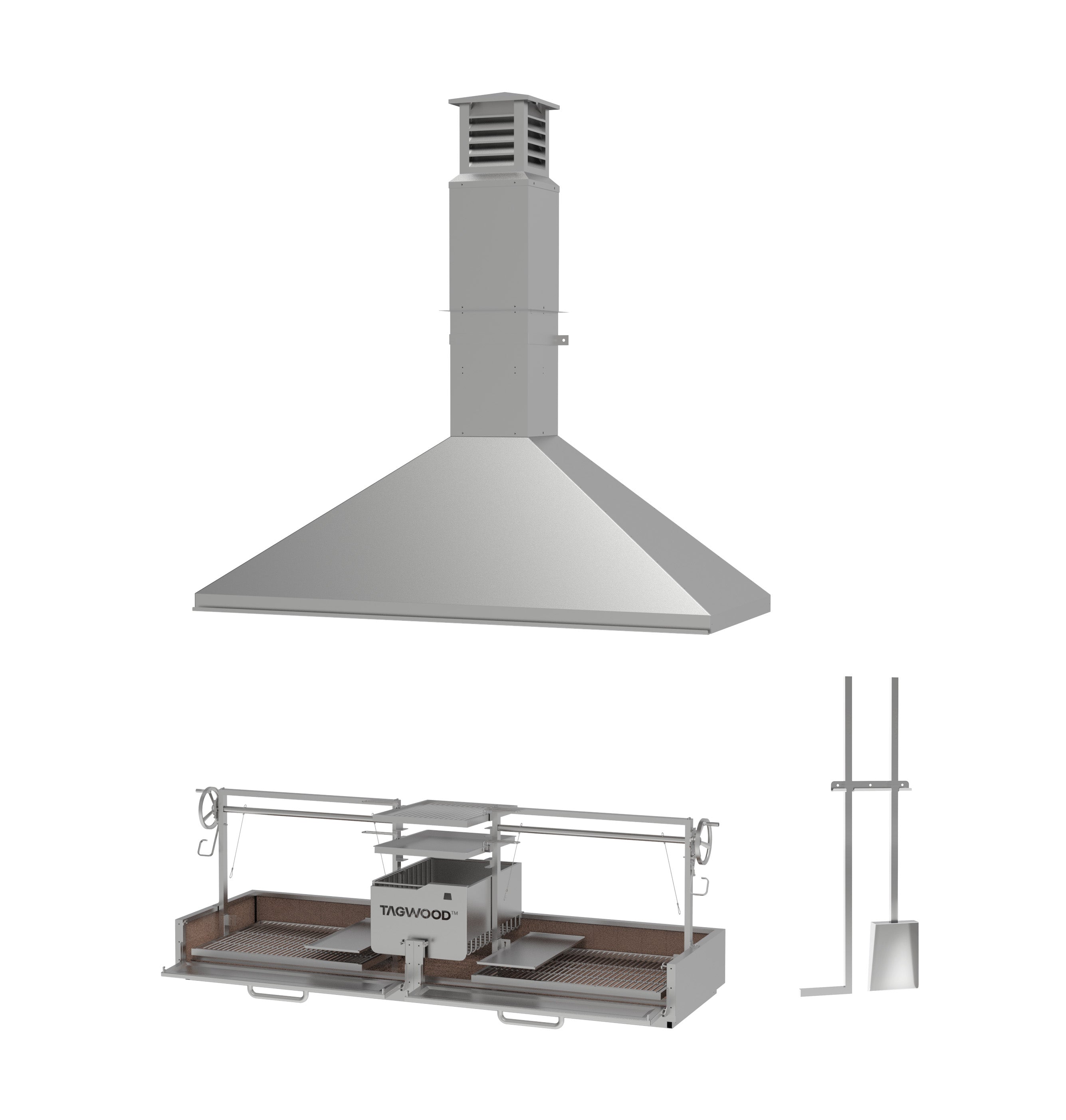 Tagwood BBQ Smoke Hood -- BBQ24SS