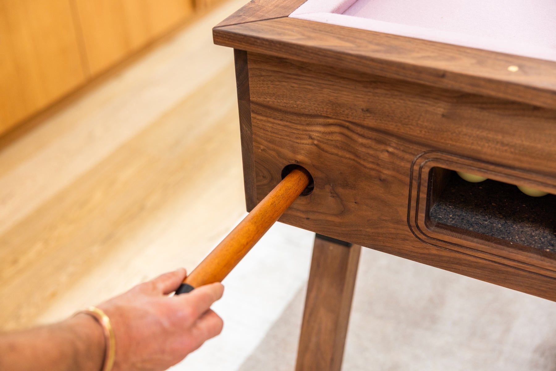 Sean Woolsey Woolsey Bumper Pool Table Small And Fun Game For Any Room