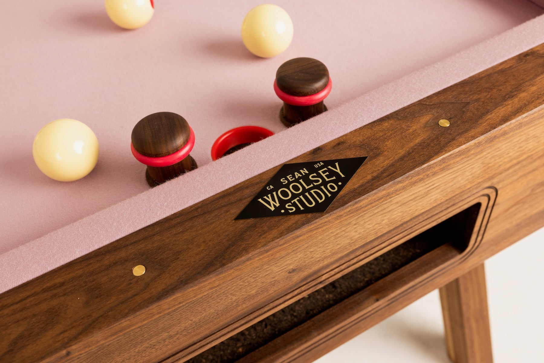 Sean Woolsey Woolsey Bumper Pool Table Small And Fun Game For Any Room