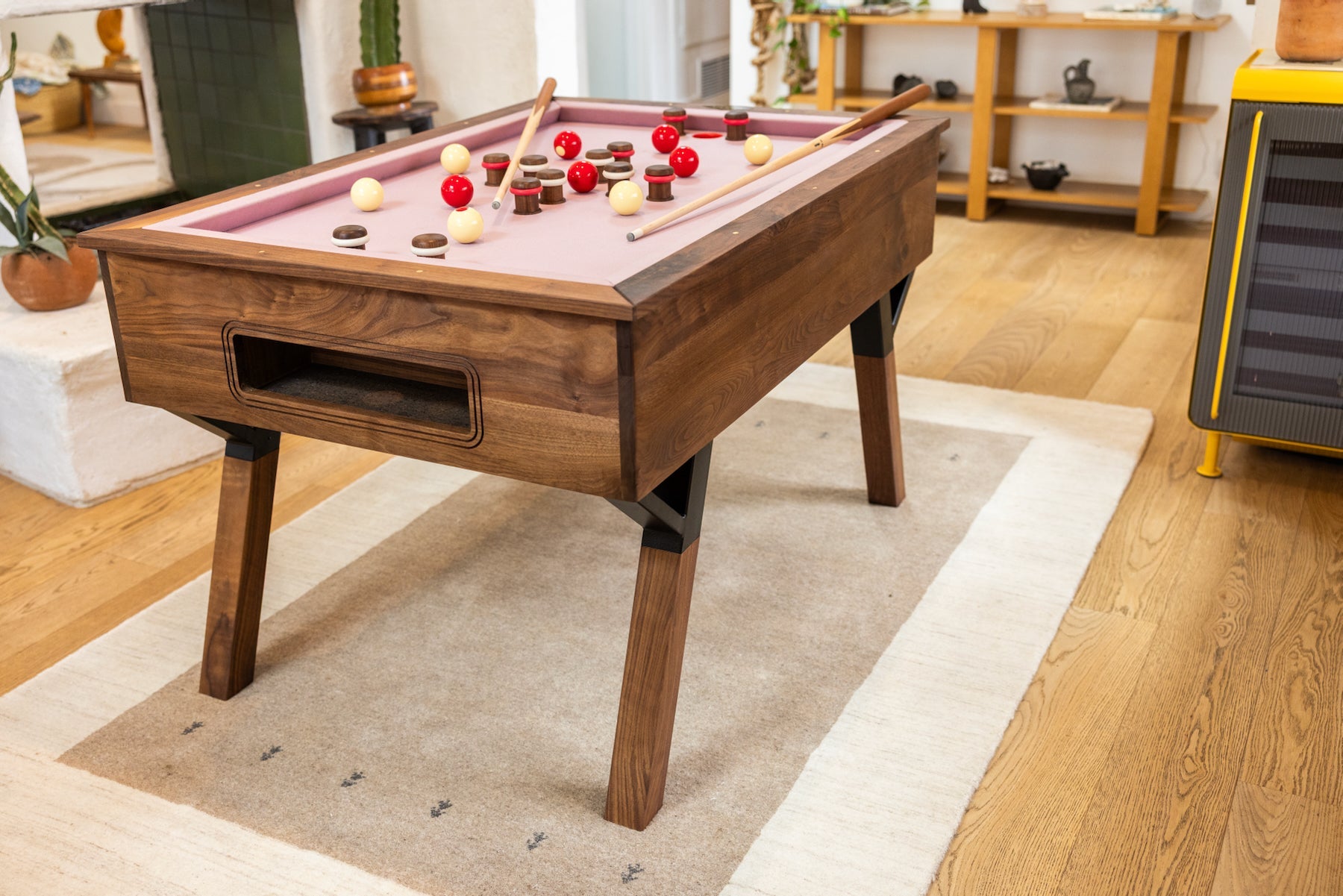 Sean Woolsey Woolsey Bumper Pool Table Small And Fun Game For Any Room
