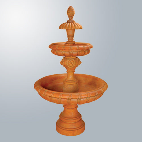 Elegant Bassano Three-Tier Water Fountain
