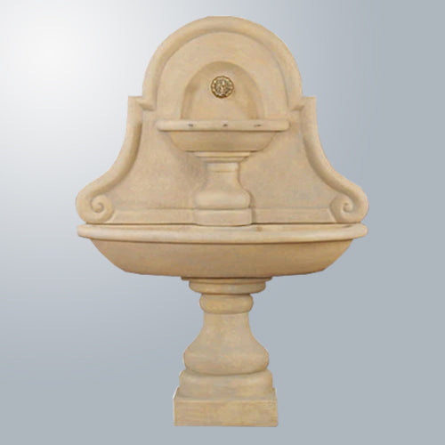 Elegant Belair Outdoor Wall Water Fountain with Spout