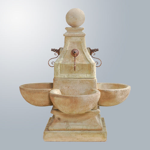 Rustic Spouts Featuring the Enchanting Bellagio Fountain