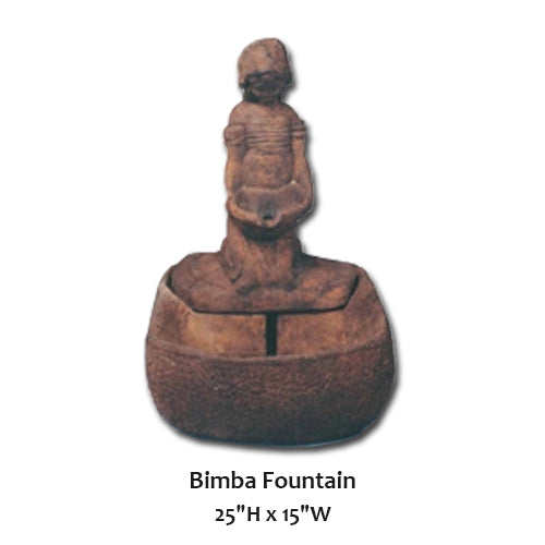 Elegant Bimba Fountain for a Serene Outdoor Oasis