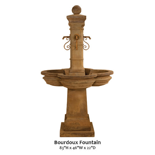Elegant Bourdoux Water Fountain