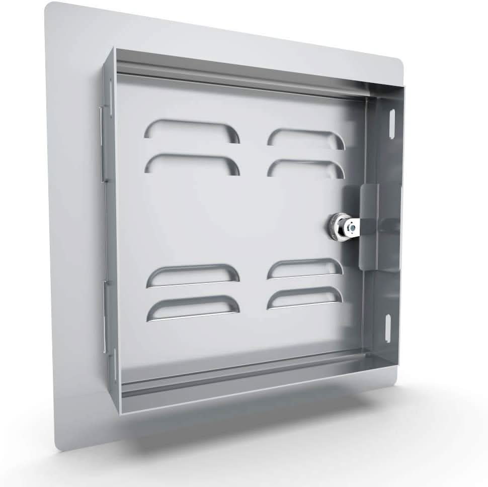 Sunstone Classic Right Hinge Single Access Door with Vents - C-VSDR12