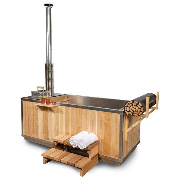 Dundalk Leisurecraft The Starlight Wood Burning Hot Tub-CT372W