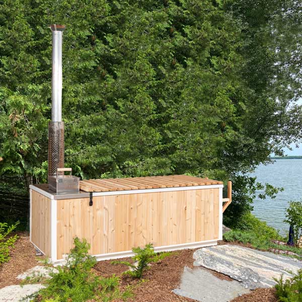 Dundalk Leisurecraft The Starlight Wood Burning Hot Tub-CT372W