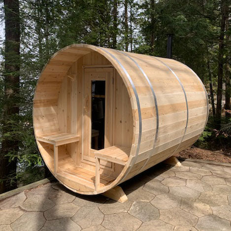 Dundalk Leisurecraft CT Serenity Barrel Sauna-CTC2245E