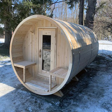 Dundalk Leisurecraft CT Serenity Barrel Sauna-CTC2245E