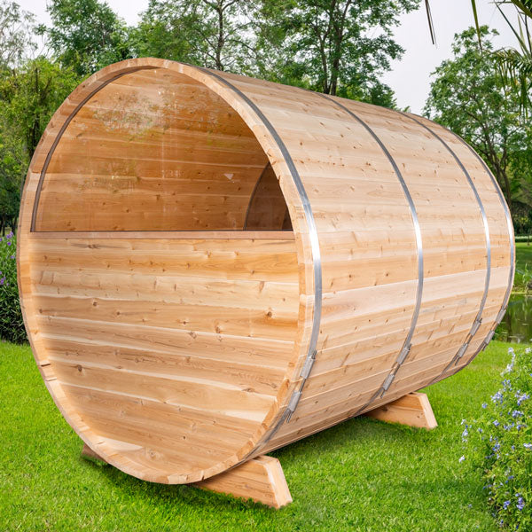 Dundalk Leisurecraft Tranquility MP Barrel Sauna-CTC2345MPE