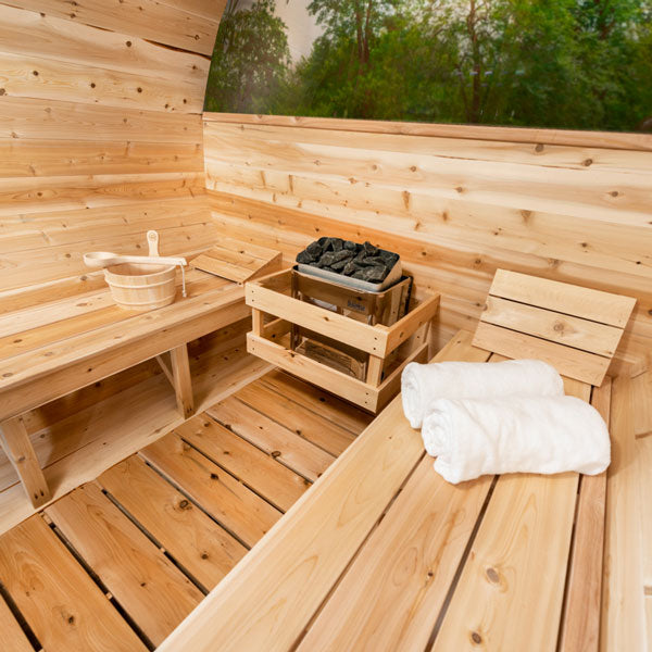 Dundalk Leisurecraft Tranquility MP Barrel Sauna-CTC2345MPE