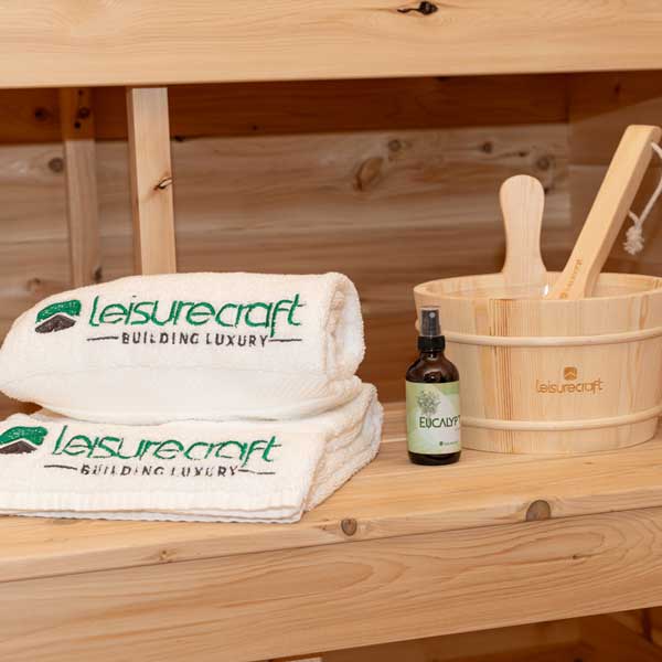 Dundalk Leisurecraft CT Georgian Cabin Sauna with Porch-CTC88PE