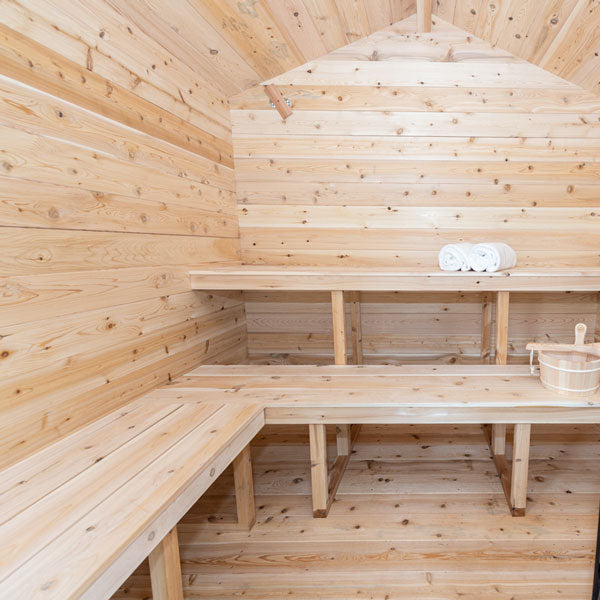 Dundalk Leisurecraft CT Georgian Cabin Sauna with Porch-CTC88PE