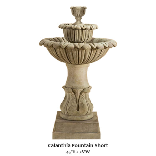 Elegant Short Calanthia Fountain