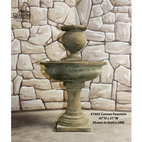 Elegant Cannes Fountain for Your Outdoor Space