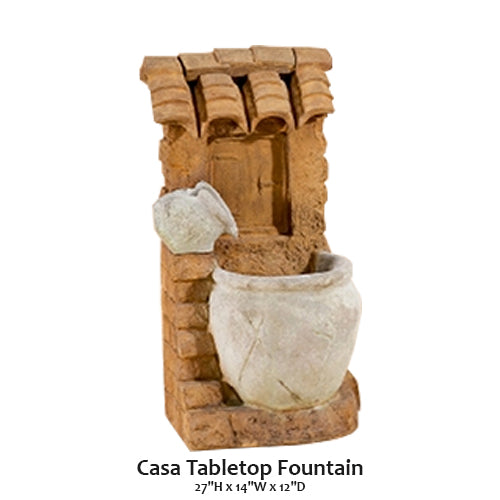 Elegant Casa Tabletop Water Fountain
